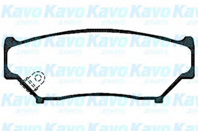 KAVO PARTS bp8509 -  Комплект тормозных колодок, дисковый тормоз